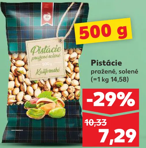 K-Classic Pistácie pražené solené