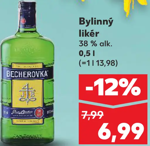 Becherovka Bylinný likér