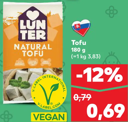 Lunter Natural Tofu