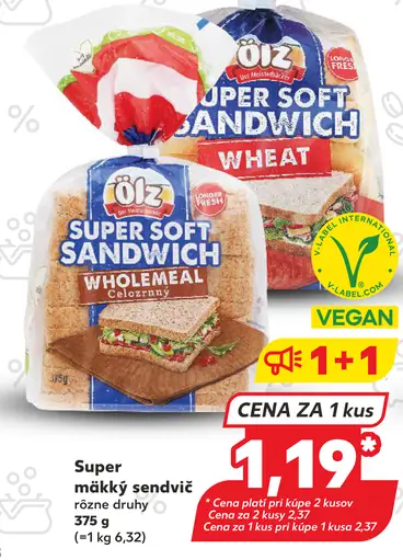 Ölz Super mäkký sendvič