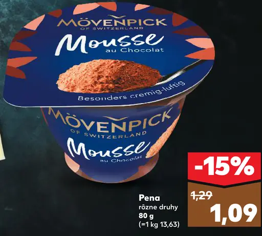 Mövenpick Mousse au Chocolat pena