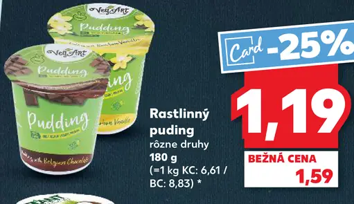 Rastlinný puding