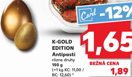 K-Classic K-Gold Edition antipasti
