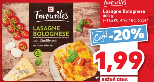 K-Favourites Lasagne Bolognese