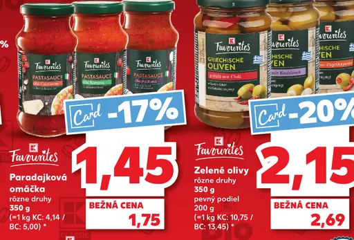 K-Favourites Paradajková omáčka