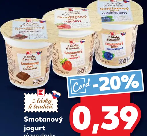 Smotanový jogurt