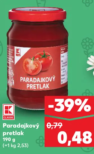 K-Classic Paradajkový pretlak