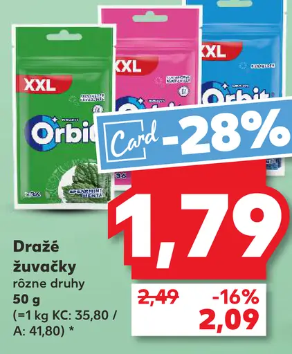 Orbit žuvačky