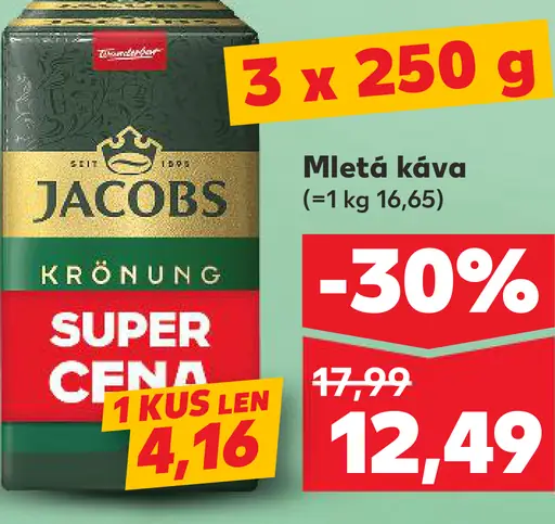 Jacobs Krönung Instantná káva