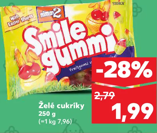 Nimm2 Smile gummi cukríky