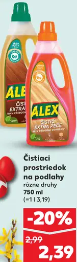 Alex čistiaci prostriedok na podlahy