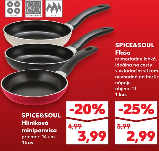 SPICE&SOUL Hliníková minipanvica