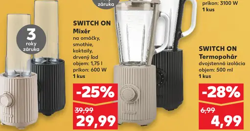 Switch On mixér na omáčky, smootie, koktaily