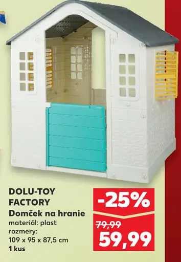 Dolu-Toy Factory domček na hranie
