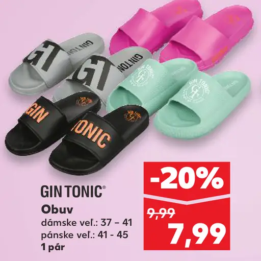 Gin Tonic obuv dámska šľapky