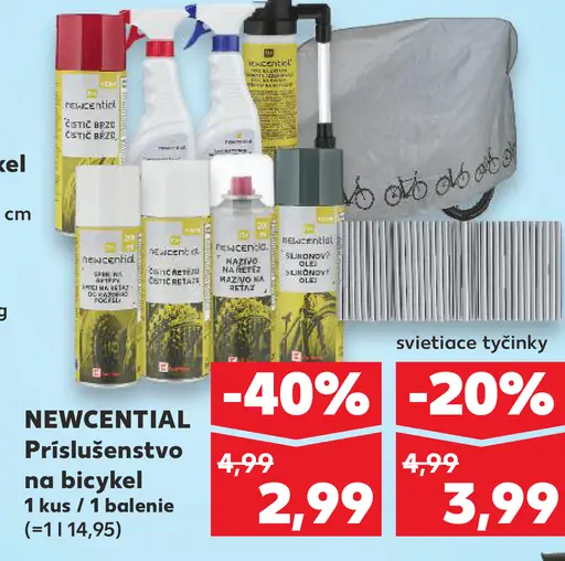 NEWCENTIAL Príslušenstvo na bicykel