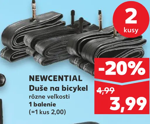 Newcential duše na bicykel