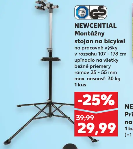 NEWCENTIAL Montážny stojan na bicykel