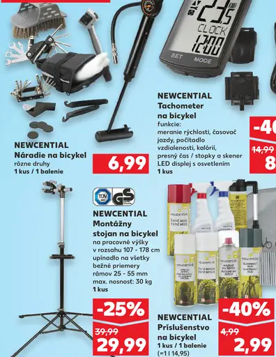 NEWCENTIAL Tachometer na bicykel