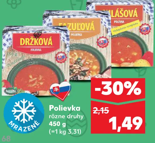 K-Classic Polievka mrazená