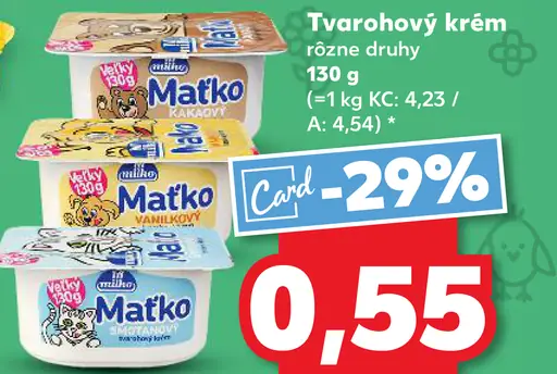 Matko Tvarohový krém