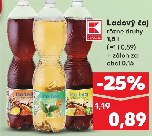 K-Classic Ľadový čaj