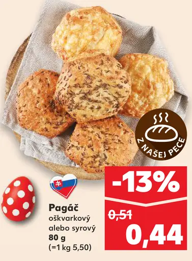 Pagáč oškvarkový alebo syrový