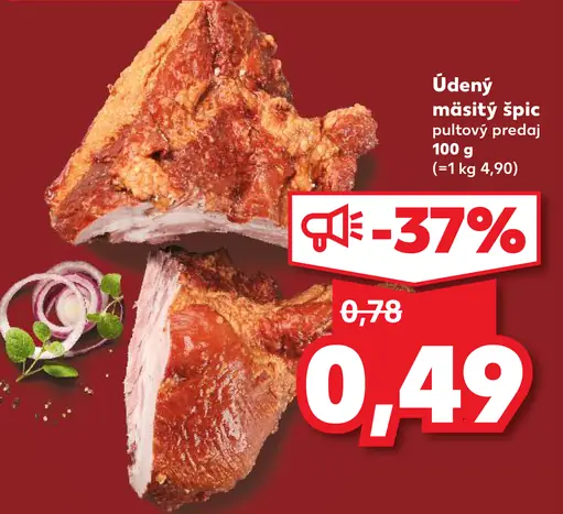 Údený mäsitý špic