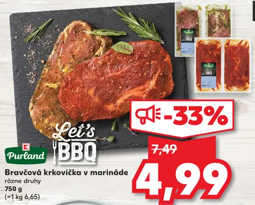 Purland Bravčová krkovička v marináde