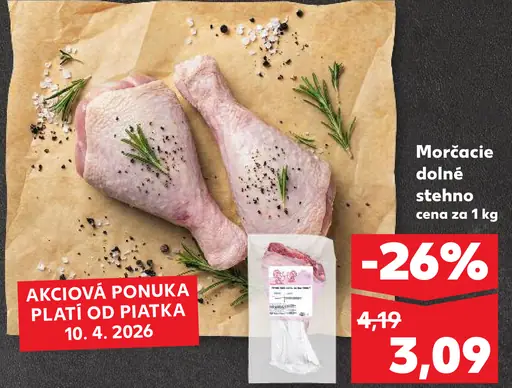 Morčacie dolné stehno