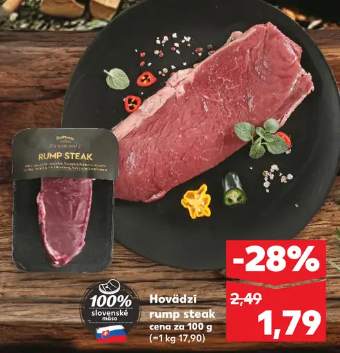 Lotus Hovädzí rump steak