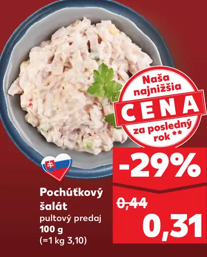 Pochúťkový šalát