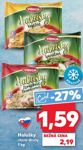 Vinica Halušky vajcové