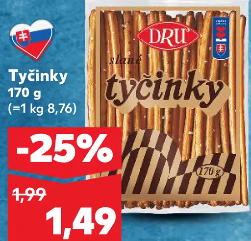 Tyčinky slané