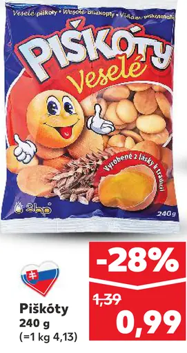 Piškóty detské Veselé