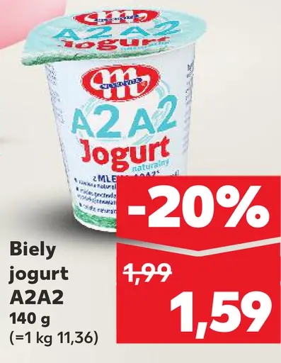 Milsy biely jogurt A2A2
