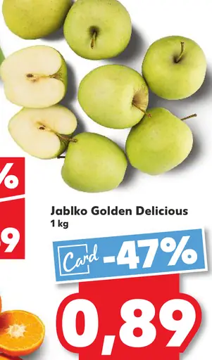 Jablko Golden Delicious