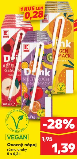 K-Classic Ovocný nápoj