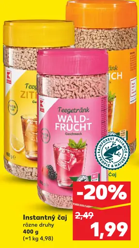 K-Classic Instantný čaj