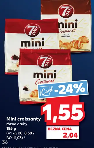 7 Days mini croissant