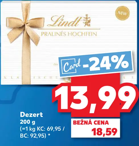 Lindt Pralinés Hochfein dezert