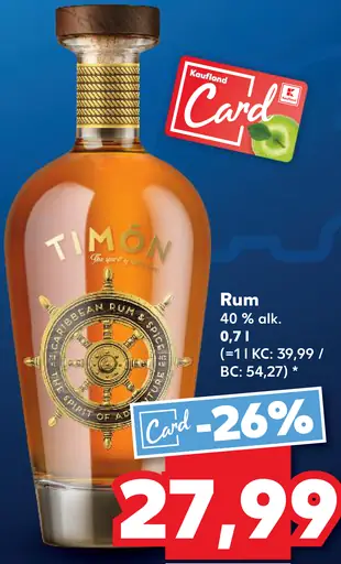 Timón Caribbean Rum