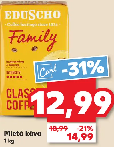 Eduscho Family mletá káva