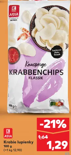 Asia krabie lupienky klasik