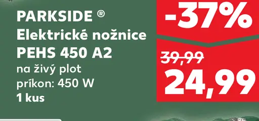 Parkside Elektrické nožnice na živý plot