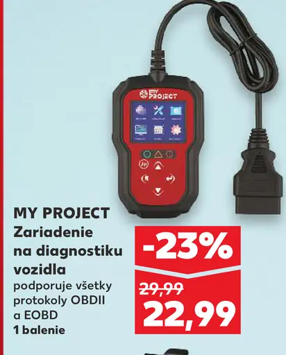MY PROJECT Zariadenie na diagnostiku vozidla