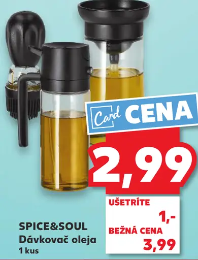 SPICE&SOUL dávkovač oleja