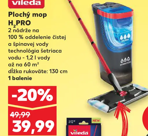 Vileda plochý mop H_PRO