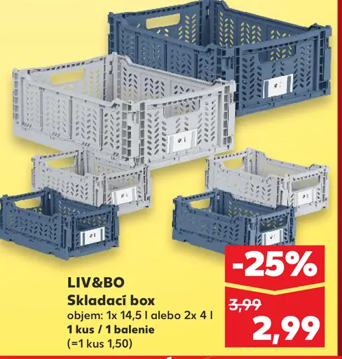 Liv&Bo Skladací box