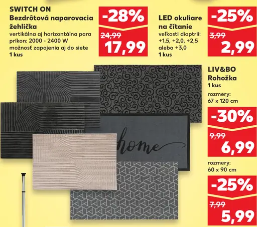 Liv&Bo Rohožka 60 × 90 cm